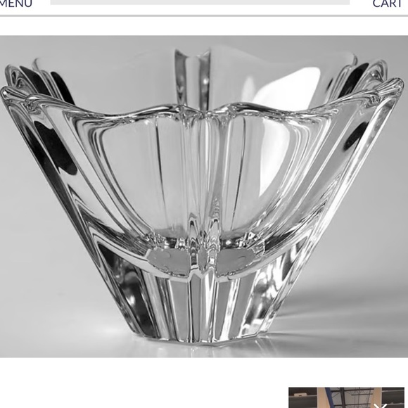 Orrefors Kostaboda Other - Orrefors Orion Sweden Crystal Bowl -